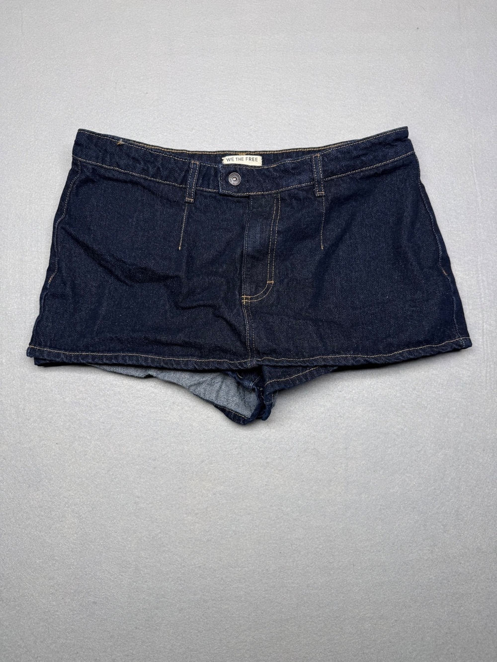 We The Free Denim Shorts Women 32 Blue Casual